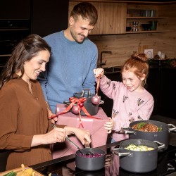 Rösle Casserole haute ebonic ø 16 cm pronero avec couvercle en verre - Image 3