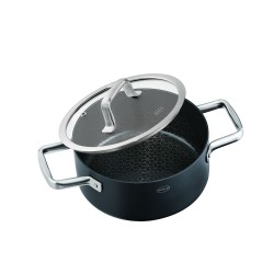 Rösle Casserole haute ebonic ø 24 cm pronero avec couvercle en verre - Image 2