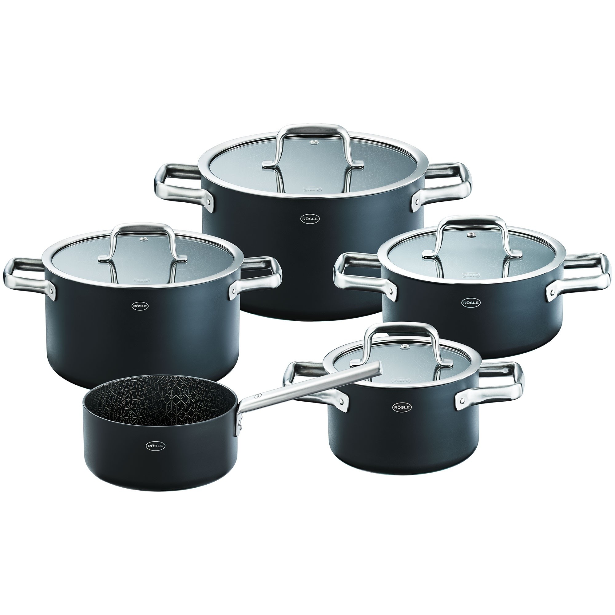 Rösle Set de casseroles ebonic 5-tlg. pronero