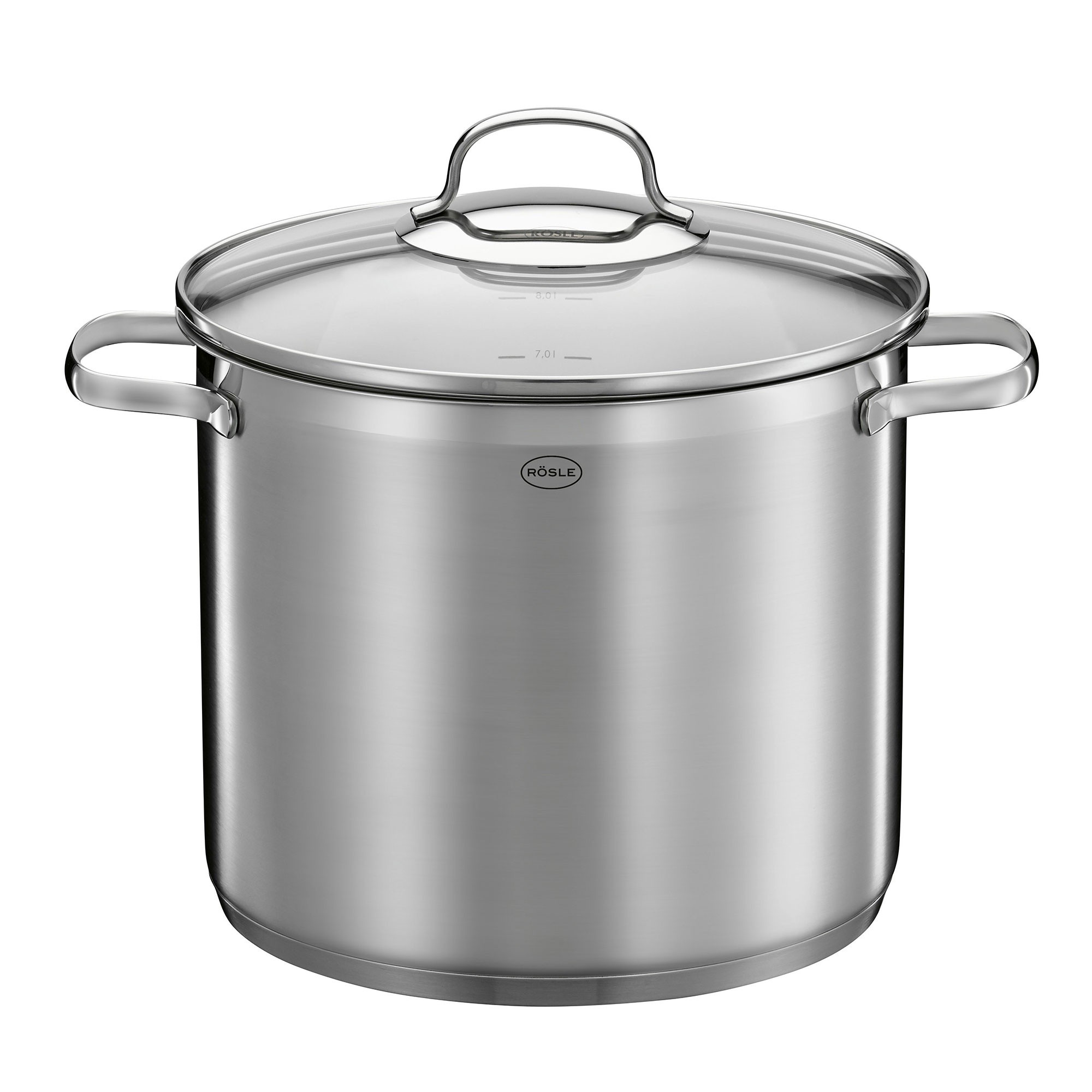 Rösle Maxi marmite ø 28 cm / 12 l avec couvercle en verre