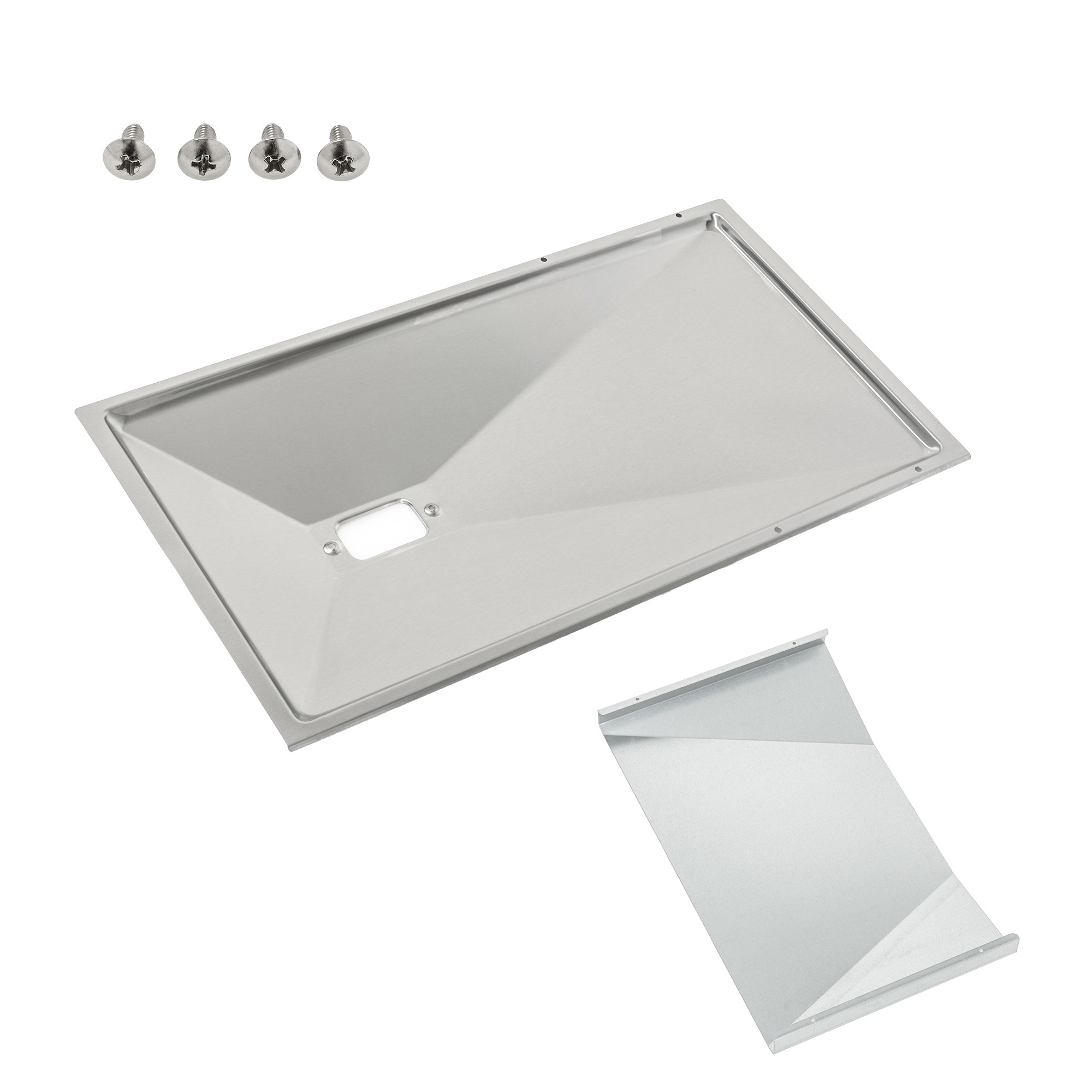 Rösle Plaque de graisse Videro G3/G3-S en acier inoxydable - avec plaque de blindage thermique